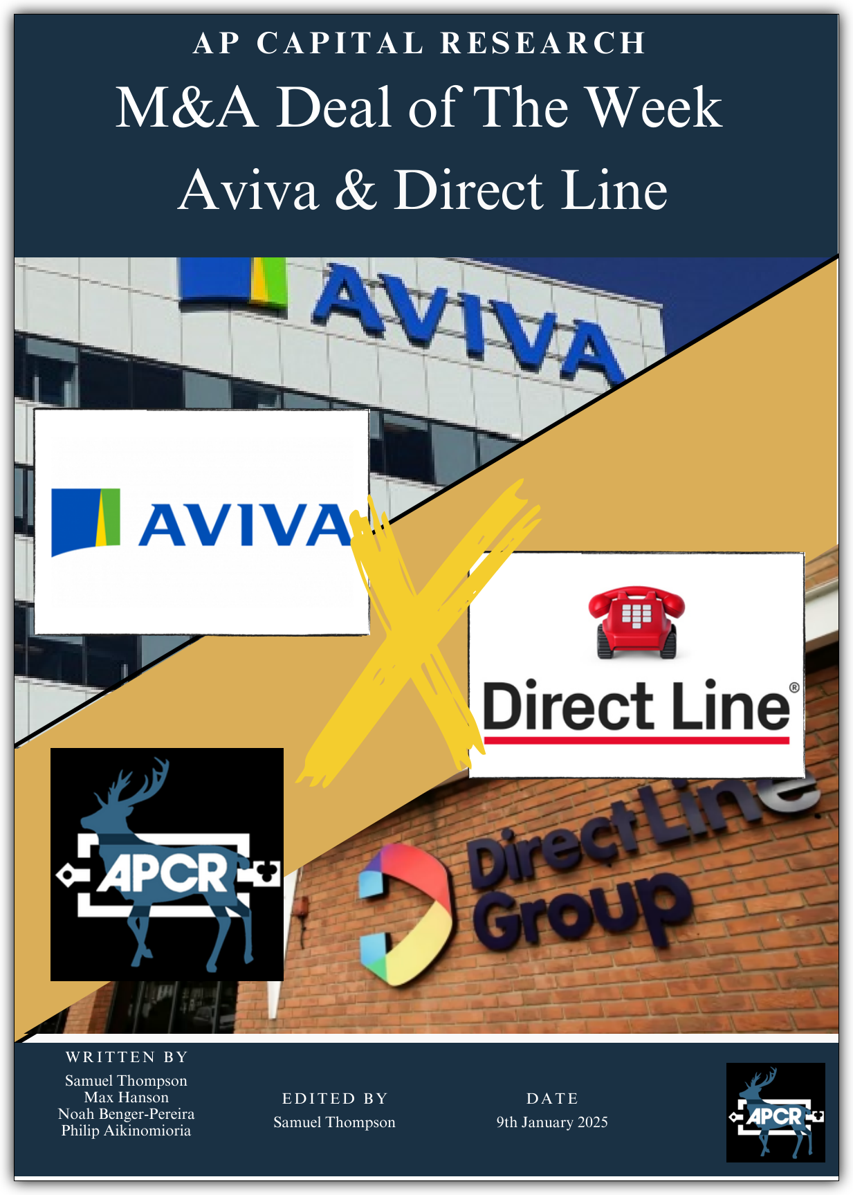 M&A Deal of the Week - Aviva X Direct Line